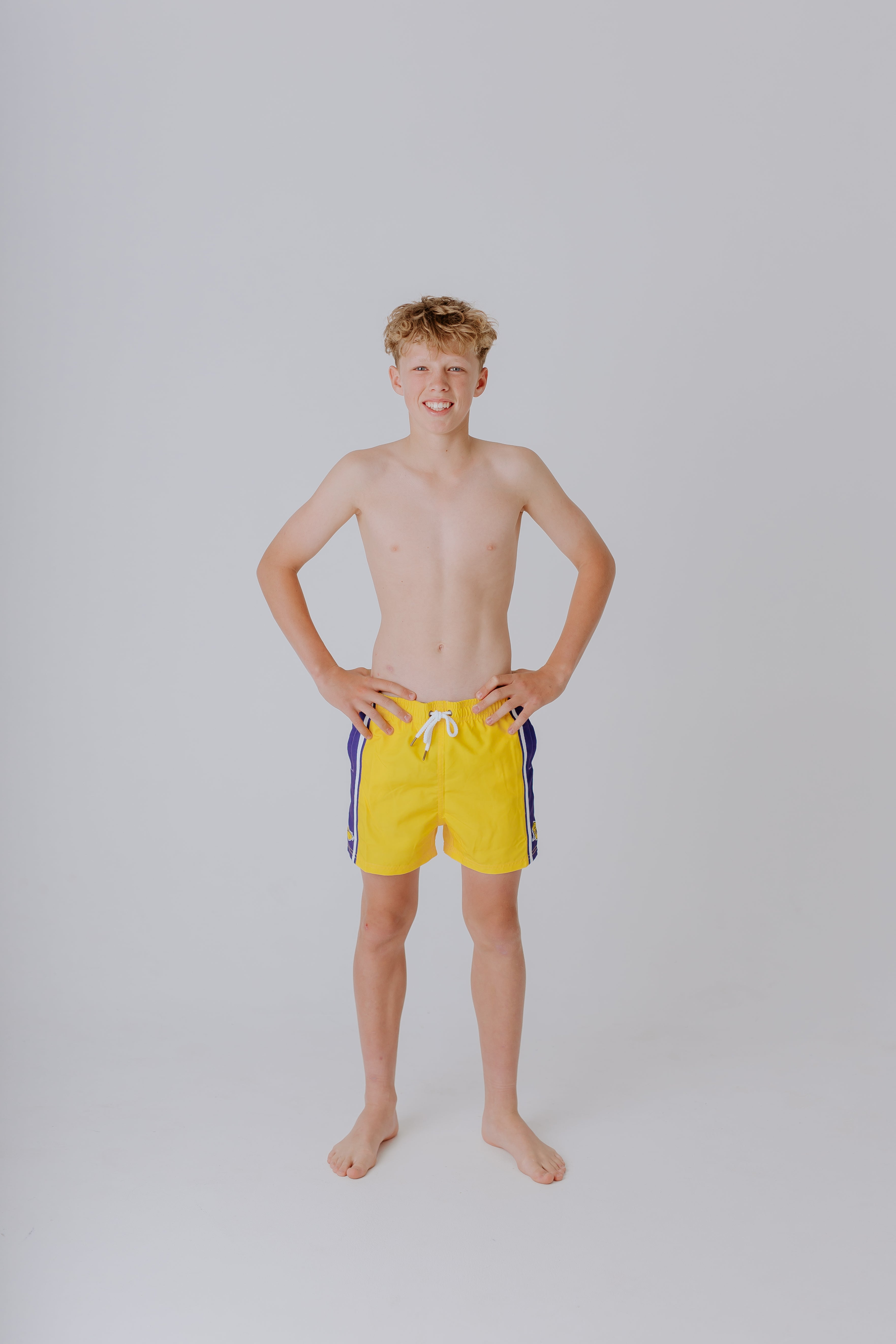 Kids Los Angeles Lakers Board Shorts